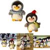 Adorable Penguin Happy House Plush Toy Doll Perfect For Holiday Gifts And Prizes