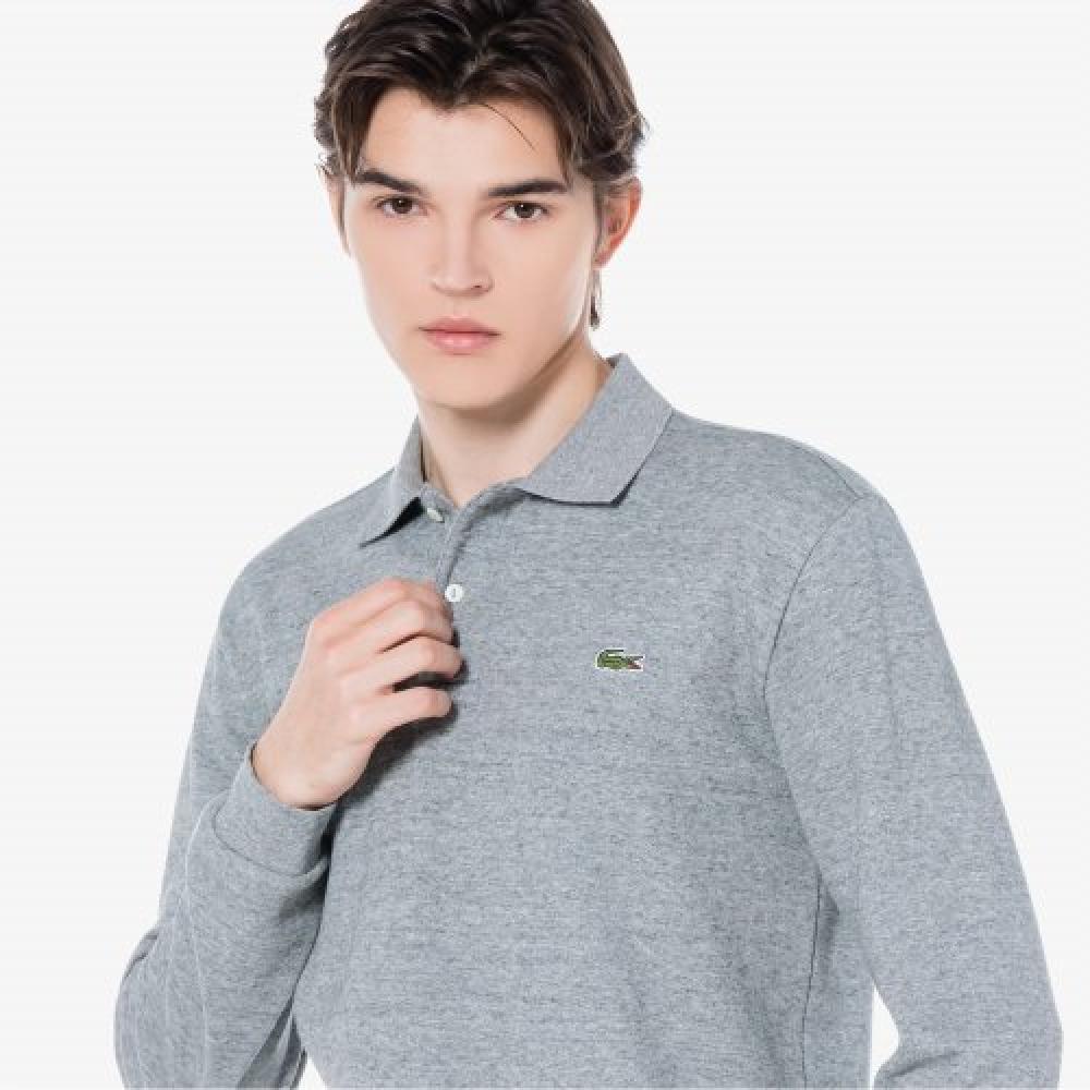 

Men S claSSic baSic Long Sleeve Pique [green] 005