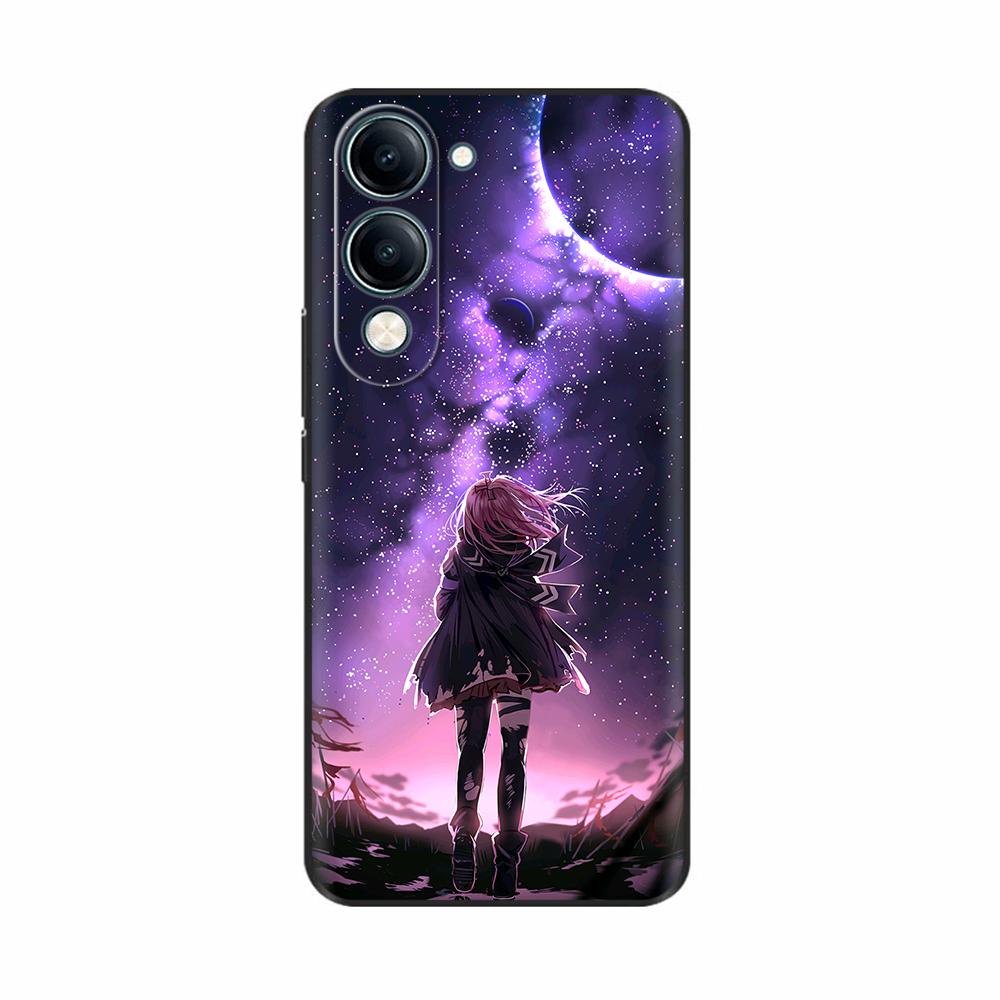 For Vivo Y19 Case 1915 Soft TPU Luxury Cute Silicone Case Bumper Back Phone Cover Coque For Vivo Y19s 2025 Cases V2419 Fundas