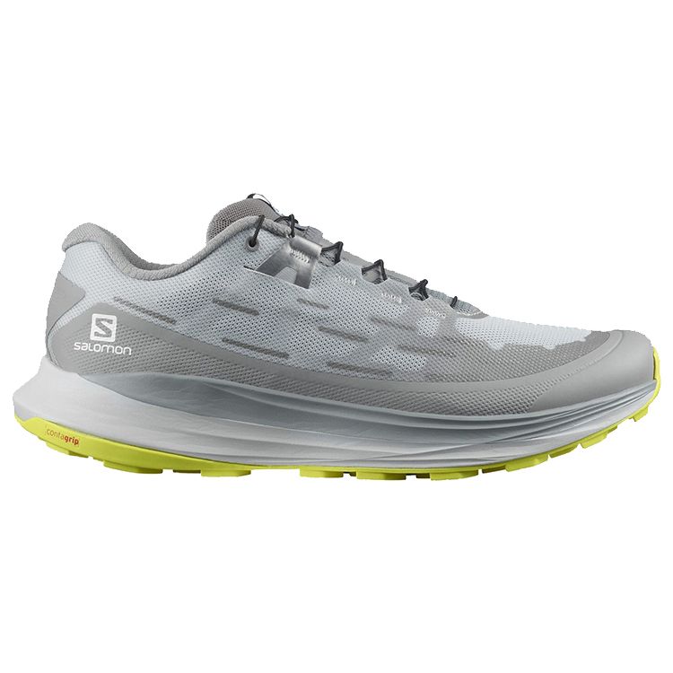 SALOMON Ultra Glide Minimalist Sports Fabric Shock Absorption Non-Slip Wear-Resistant Breathable Low-Top Running Shoes Men Sneaker Gray 414308