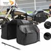 Universal Canvas Motorcycle/Bicycle Saddlebag & Rear Seat Tool Bag
