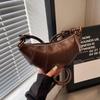 Damen Retro Croissant Umhängetasche - Neue Kleine Schulter Knödeltasche