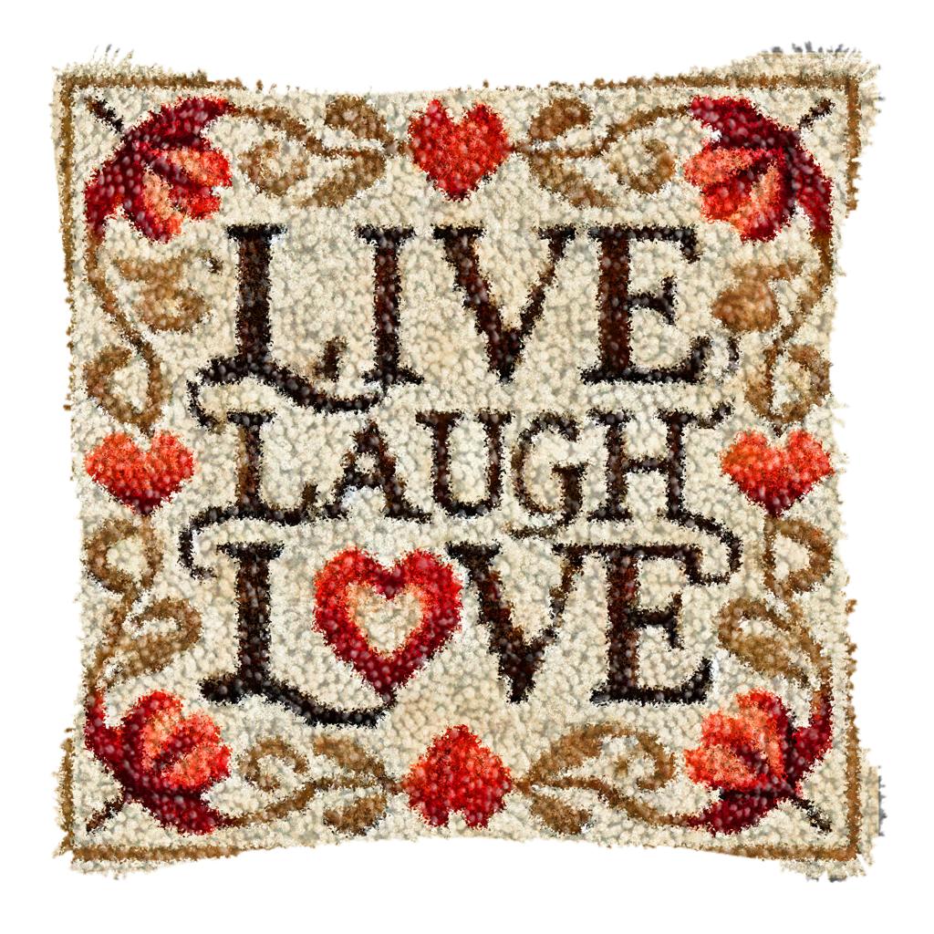 Kit per uncinetto Smyrnian Flower Mats Cushion Pillow Diy Serie Semplice Ricamo su Cuscino Tappeto Latch Hook Lavoro a Maglia Bottoni Pacchetti