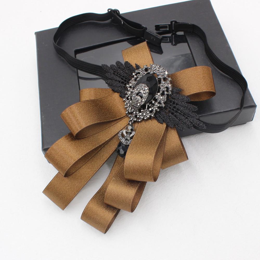 European American Style Men's Wedding Formal Wear Bow Tie with Shirt Lapel Flower Accessories - TS296