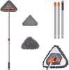 Chenille Triangle Rotating Mop for Ceiling and Glass Cleaning