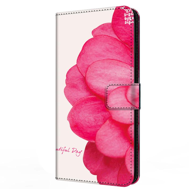Flower Wallet Leather Case For Samsung Galaxy S25 / S25 Plus / S25 Ultra Stand Flip Bumper for Galaxy S25+ S25 Wallet Phone Case Galaxy S25&Case & Strap
