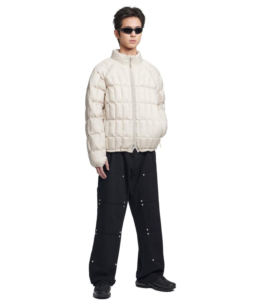 Nomaenyueol Divided Double Knee Pants - Black