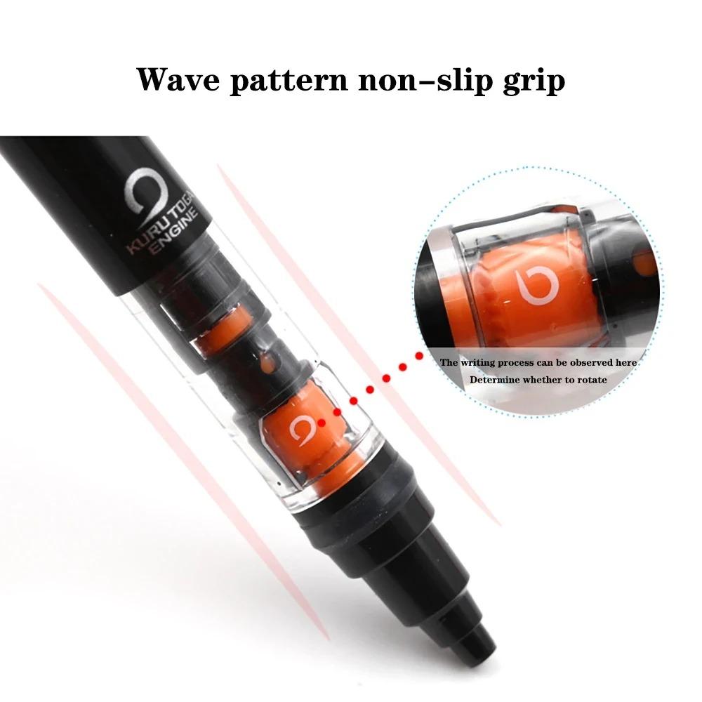 Japan UNI Mechanical Pencil KURUTOGA 0.5mm Non Breakable Lead Drawing Activity Pencil M5-452 School Art Supplies