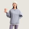 Li Ning Sports Lifestyle Series Fleece Crewneck Letter Sweatshirt Unisex Sweatshirt AWDVF71-2