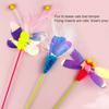 Cat Wand Creative Shape Stress-relieving Plastic Feather Style Cat Teaser Stick Pet Interactive Toy for Home