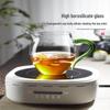 Glass Gongdao Cup with Integrated Tea Strainer