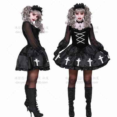 New Models, Sub-code Ghosts, Ghosts, Nuns, Demons, Witches, Halloween Game Uniforms, Performance Costumes