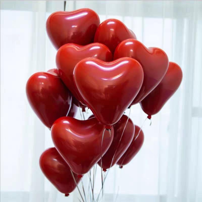 10 Inch Double Layer Heart Balloon Wedding Party Needs Party Decoration