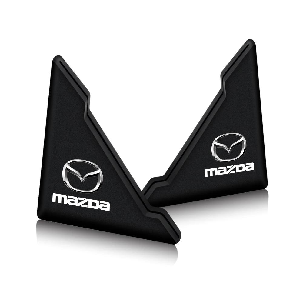 

2025 Hot 2pcs Silicone Car Door Corner Anti-Bump Anti-Scratch Protective Film For Mazda 2 3 5 6 Axela Atenza Speed 6 CX-3 CX-4 C