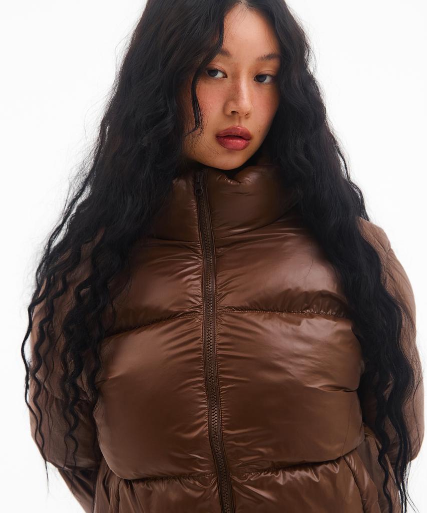 Ames-Worldwide Ames Crop Puffer Padding Brown
