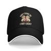 Don'T Scare Me I Fart Easily Funny Sarcasm Funny Chicken Accessories Unisex Baseball Cap Travel Headwear Adjustable Snapback Cap