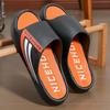 Comfort-Fit Men's Summer Slippers: Durable, Thick-Soled, Non-Slip, Deodorizing Indoor Sandals for Home.