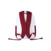 Li-Ning Large Capacity Simple Fashion Color Block Polyester Backpack Unisex Backpack White Red Sunshine YBSU167-10A1