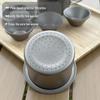 450ml Titanium Tea Infuser Set: Lightweight, Portable for Travel, Camping, Home & Office Use