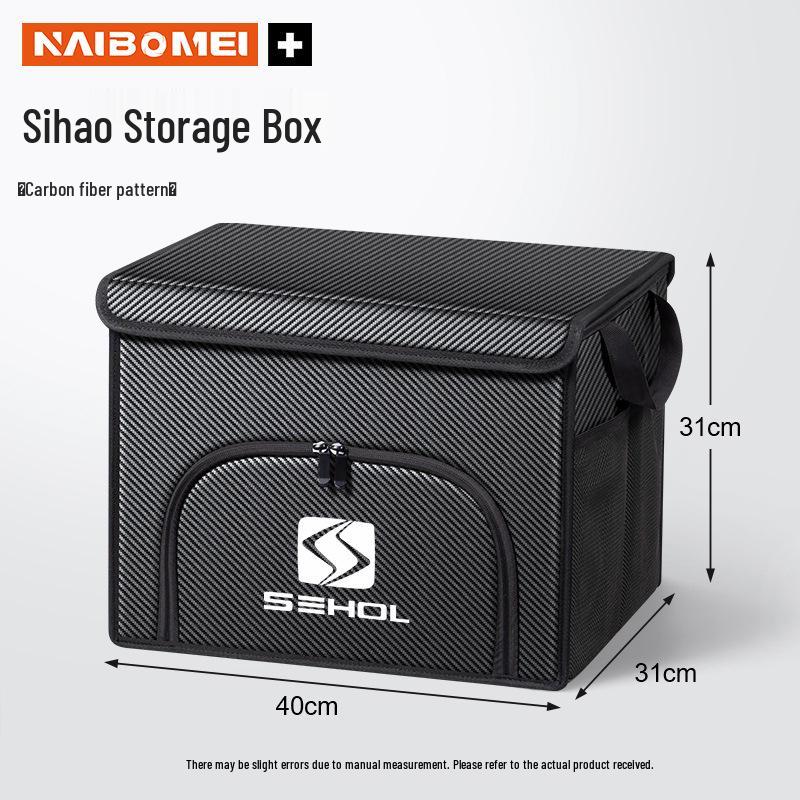 Compatible with JAC Sehol A5/E10X/E20X/E40X/E50A Car Trunk Organizer Storage Box