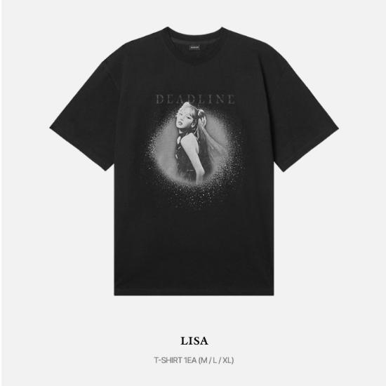 BLACKPINK DEADLINE Photo T-Shirt Type 2 Official Concert Merchandise