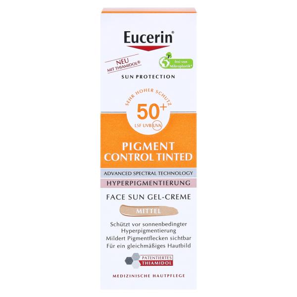 Eucerin Sun Fluid Pigment Control Medium SPF 50+ 50ml