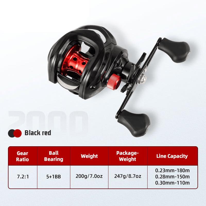 Wangfeng Super Long Cast Baitcasting Fishing Reel