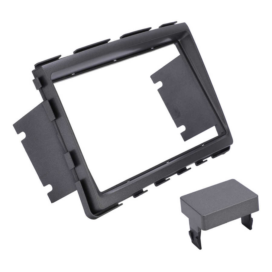 2Din Radio Stereo Fascia Frame Trim Replacement for SSANG YONG Rodius/Turismo/Stavic 2013+ Dash Stereo Bezel