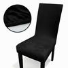 Thick Chair Cover Soft Velvet Dining Room Chair Slipcover  for Office Banquet Restaurant
