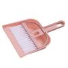 Plastic Mini Desktop Sweep Cleaning Brush Small Broom Dustpan Set Desktop Cleaning Set Nordic Pink