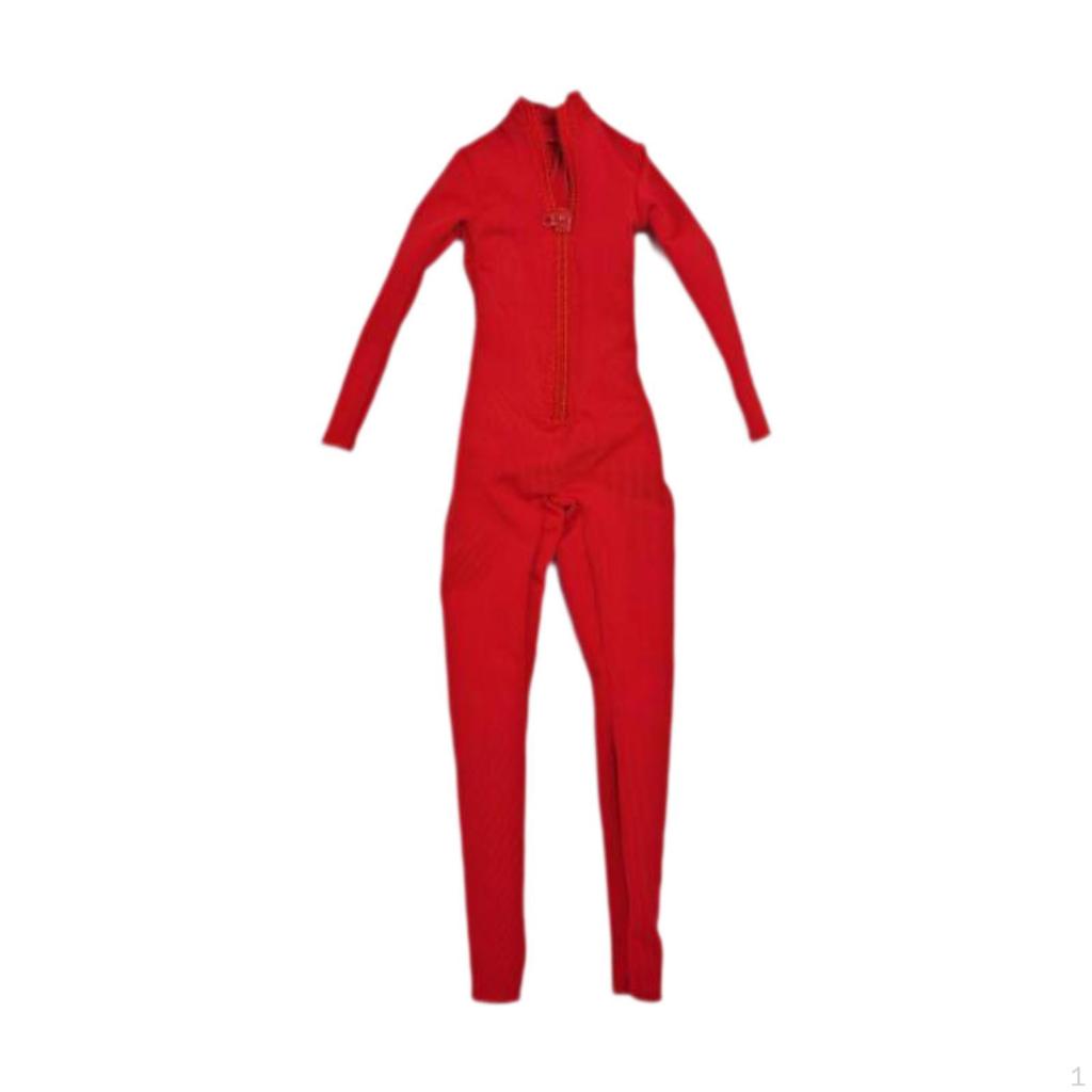 1/6 Actionfiguren Maßgeschneiderter Jumpsuit für 12 Zoll Weibliche Puppen