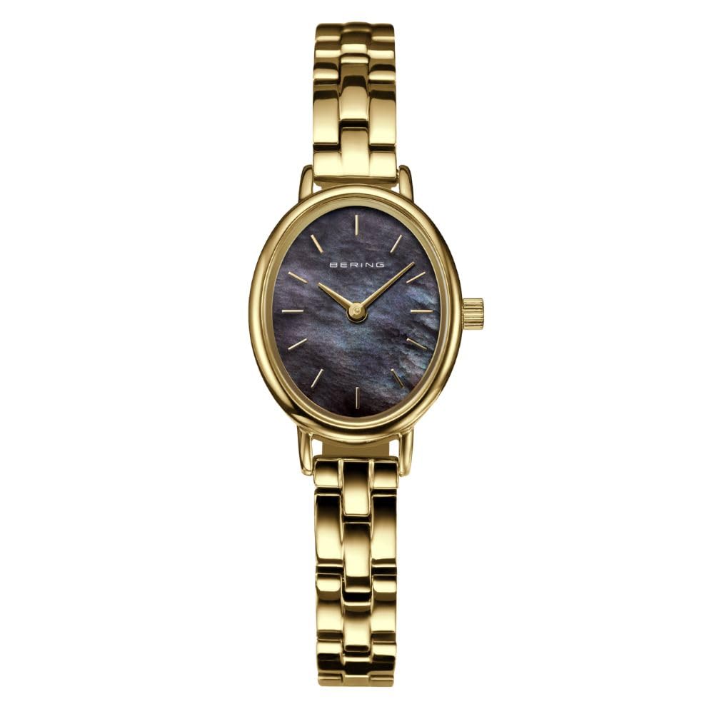 BERING Classic Oval Link Gold Watch Women s/Unisex 11022-732 золотой