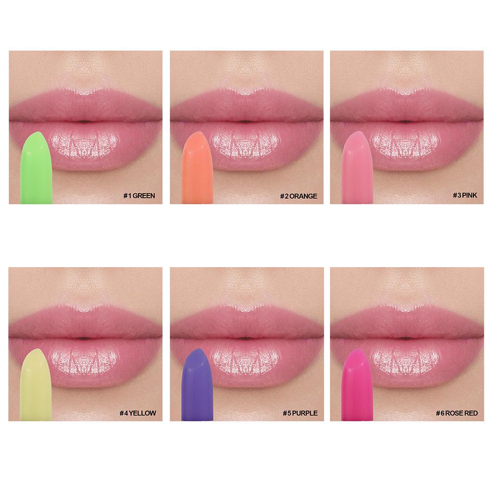 Exklusiver feuchtigkeitsspendender, temperaturveränderlicher Gelee-Lippenstift