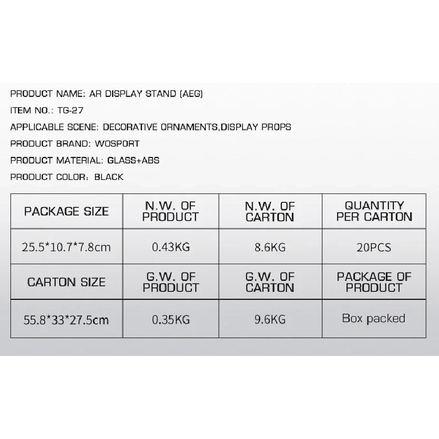 Rifle Display Stand for AR 15/M4 Mag Mount AR 15 Style Rifle Rack for GBB/AEG AR-15 Shooting Mount and Sighting Stand