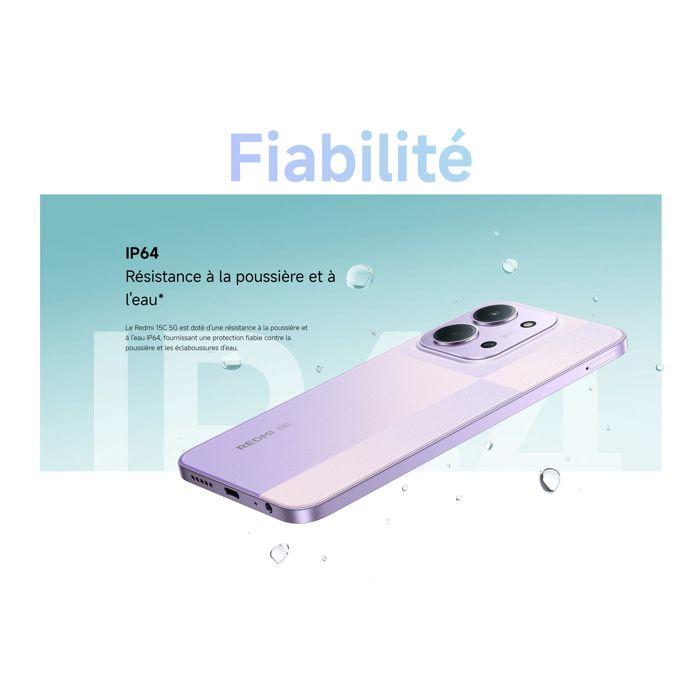 REDMI 15C 5G Noir 4 GO + 256 GO