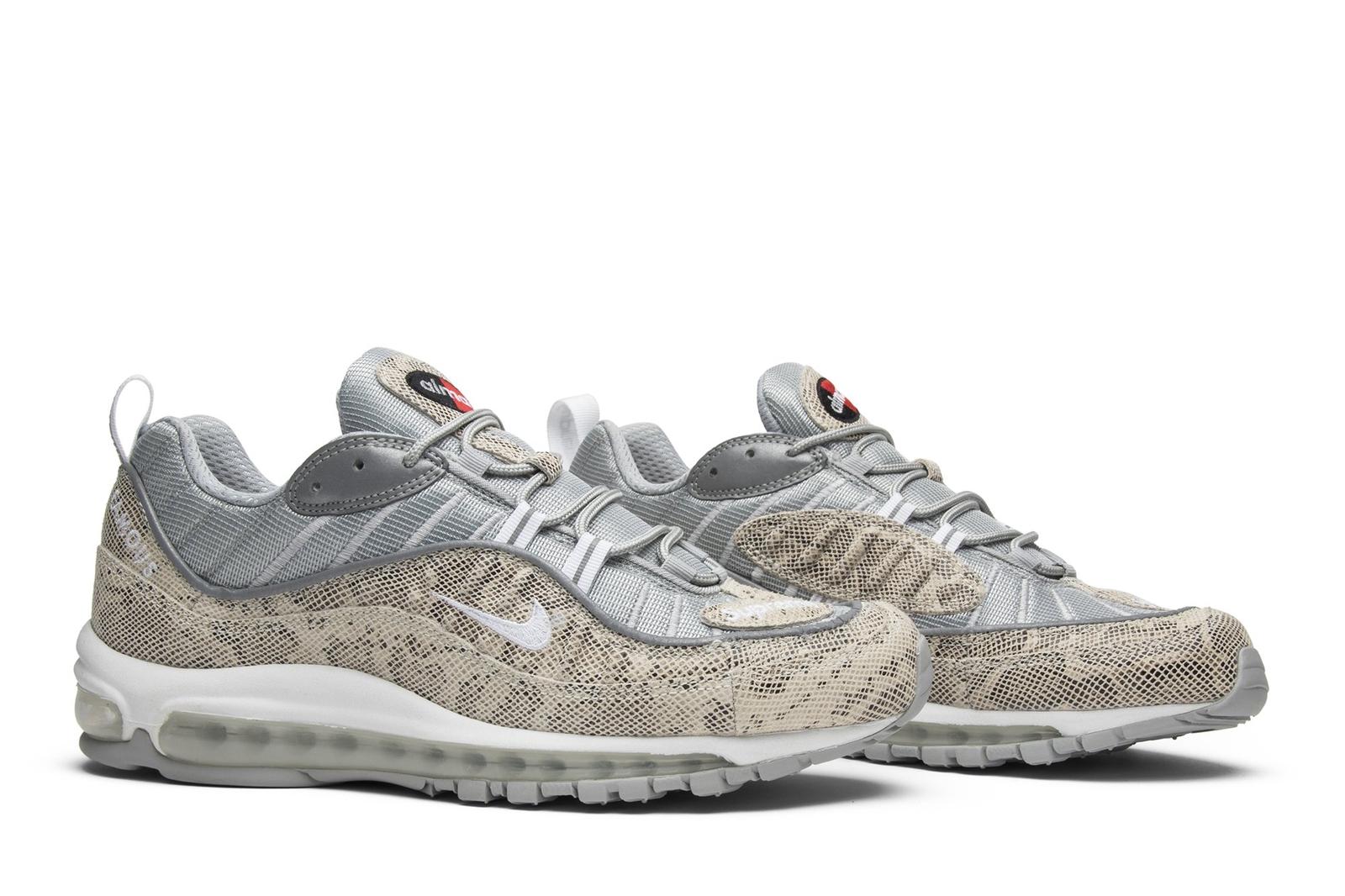 

Nike Supreme x Air Max 98 Зміїна шкіра 844694-100 42