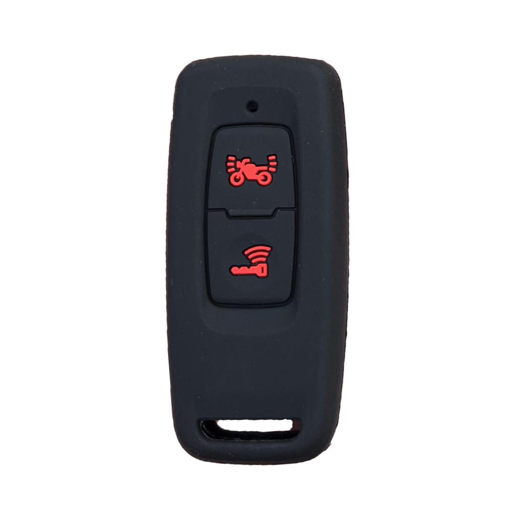 Silicone Motorcycle Key Case Holder Shell Soft Remote Cover Protector for HONDA PCX160 VISION SH350 PCX 160 Keychain Accessories