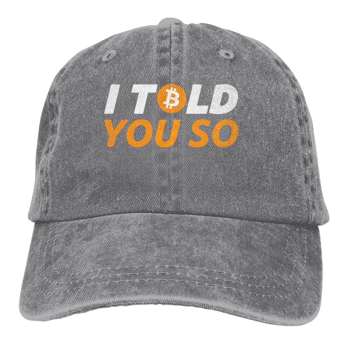 

Summer Cap Sun Visor I Told You So Hip Hop Caps Bitcoin Cryptocurrency Miners Meme Cowboy Hat Peaked Hats Adjustable
