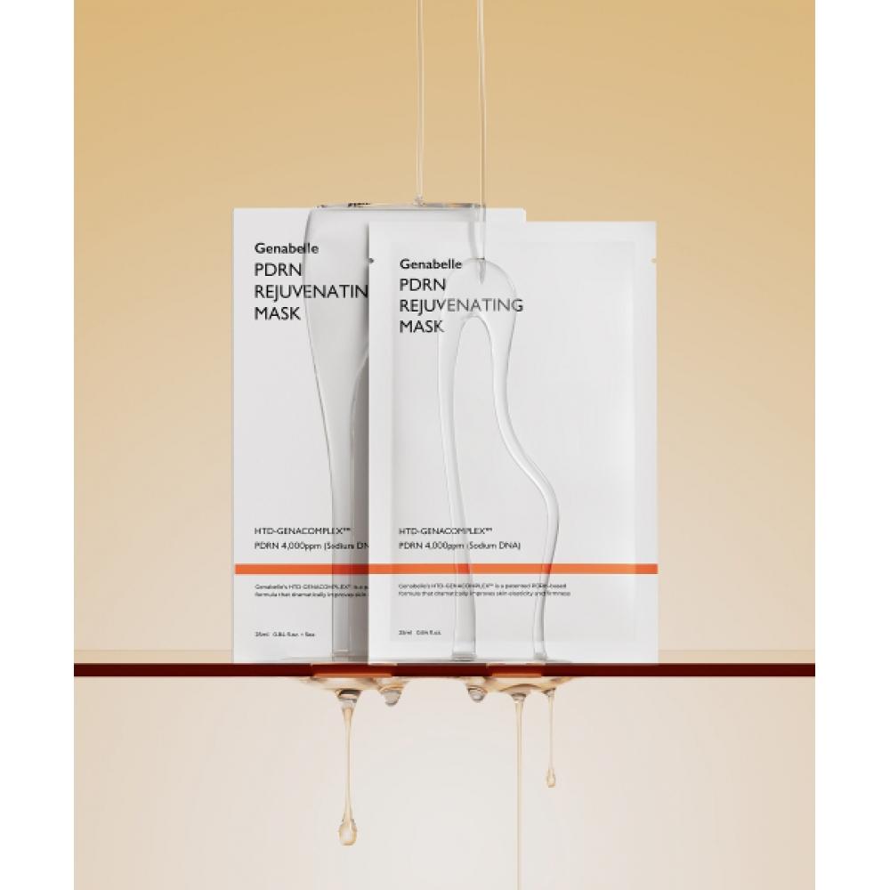 Genabelle Pdrn Rejuvenating Mask 6Pack  30sheets  + Pdrn Mask Pack 1ea PDRN Rejuvenating Mask Pack 5 sheets