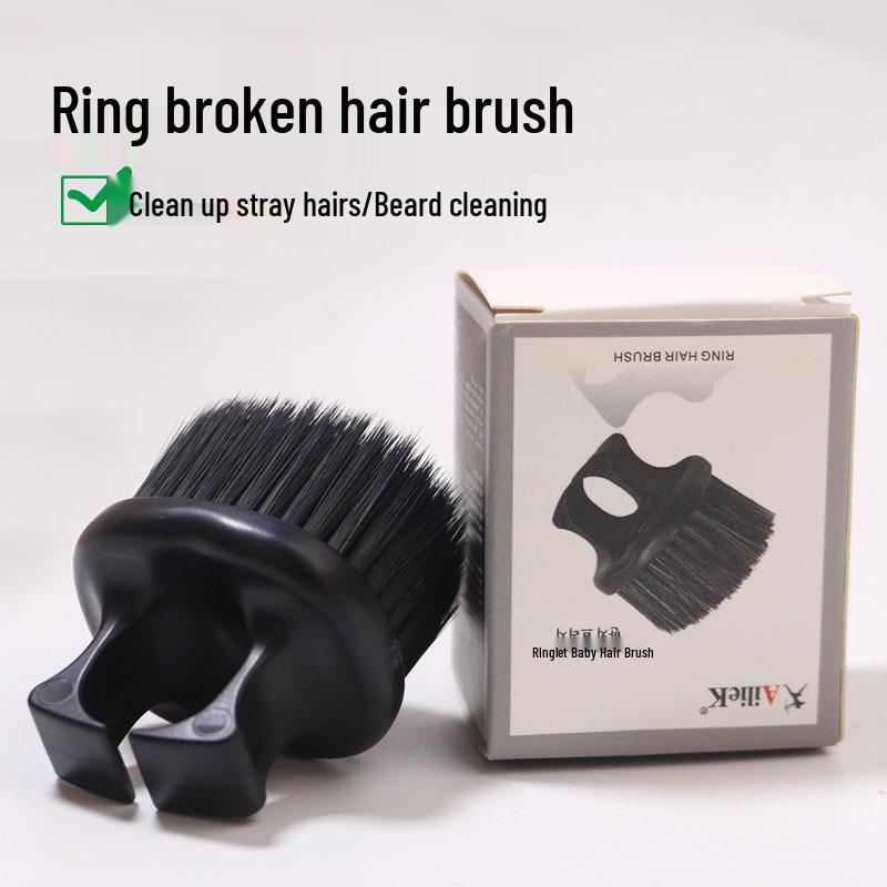 Винтажная гравированная щетка Помпадур: Профессиональный парикмахерский инструмент для сметания пушковых волос