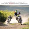 Motorsykkel Bluetooth Hjelm Headset Intercom for Riders Trådløs Intercomunicador Interphone MP3 FM