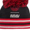 adidas Embroidered Design Fleece Hat Unisex Hats Black Bright-Red KA2391