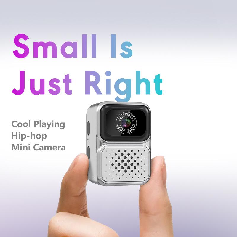 Trendy High-Definition Mini Camera Necklace for Students and Travelers