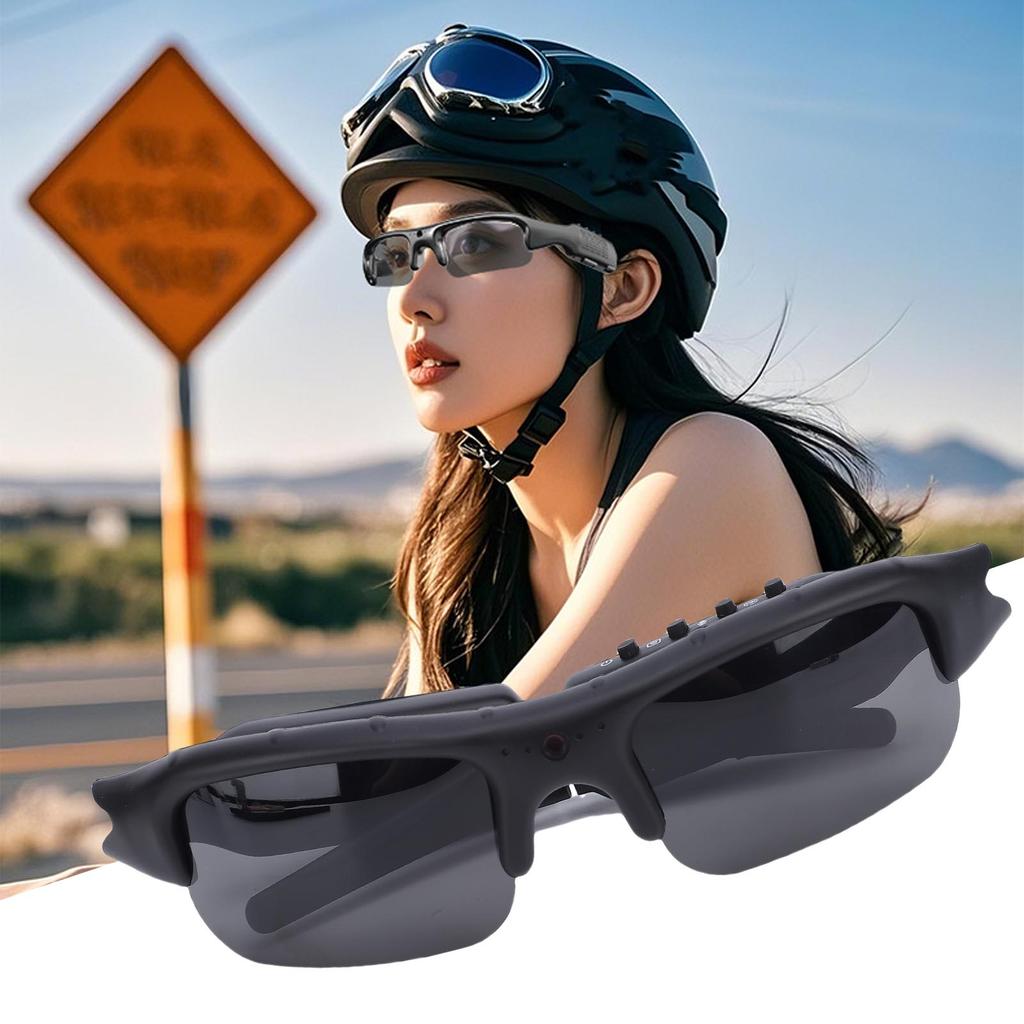 Ochelari Cameră HD 1080P Lentile Polarizate Ochelari Cameră Sportivi pentru Activități în Aer Liber Ciclism Sporturi Călătorii Suport Conectivitate Telefon Vizualizare la Persoana Întâi