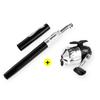 Pocket Telescopic Mini Pen Shape Fishing Rod and Fishing Reel Combo Kit