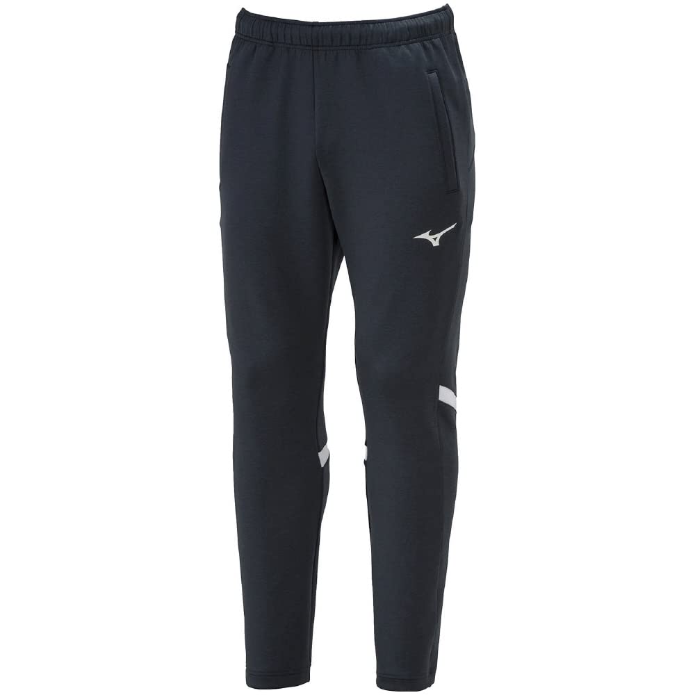 Pantaloni de trening elastici pentru tenis 62JDA020 bleumarin negru, mărime S [Mizuno]