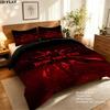 Devil May Cry Pattern Bedding Quilt Set Quilt Cover Pillowcase Home Birthday Gift(1 * duvet cover + 2 * pillowcase, without core)