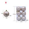 6PCS DIY Christmas Ball Pendant Paintings Xmas Tree Ornament New Xmas Tree Charm  New Year