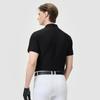 New FILA Golf Series Polo Shirt Men's Pitch Black A11M525118F-BK