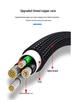 3-in-1 USB Extension Cable Splitter for Computer, Laptop & Phone Charging